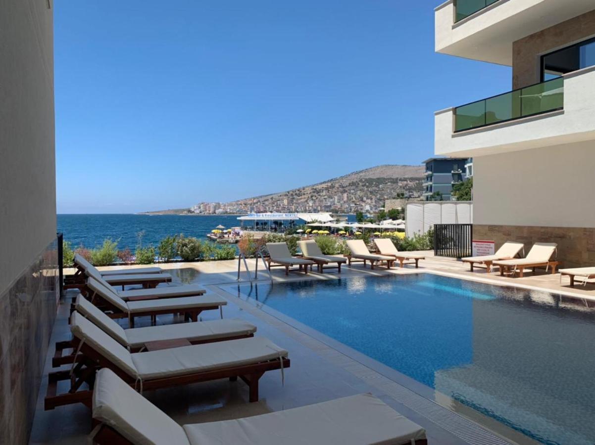 Deluxe Apartment-Swimming Pool Sarandë Exterior foto